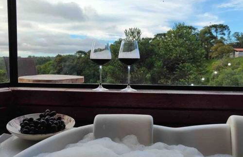 Chalé Romantico a 20km de Curitiba com banheira - Foto 15