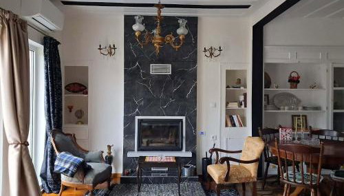 Διώροφο πέτρινο σπίτι με θέα Agiasos Classic Stone House - Foto 3