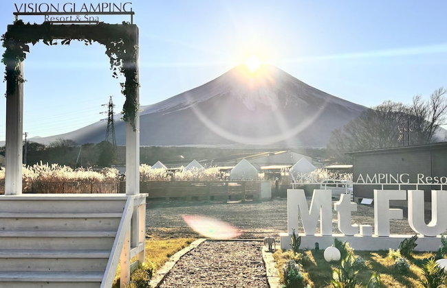 Panoramic Mt. Fuji Views from All Rooms – VISION GLAMPING Resort & Spa YAMANAKAKO - Foto 37