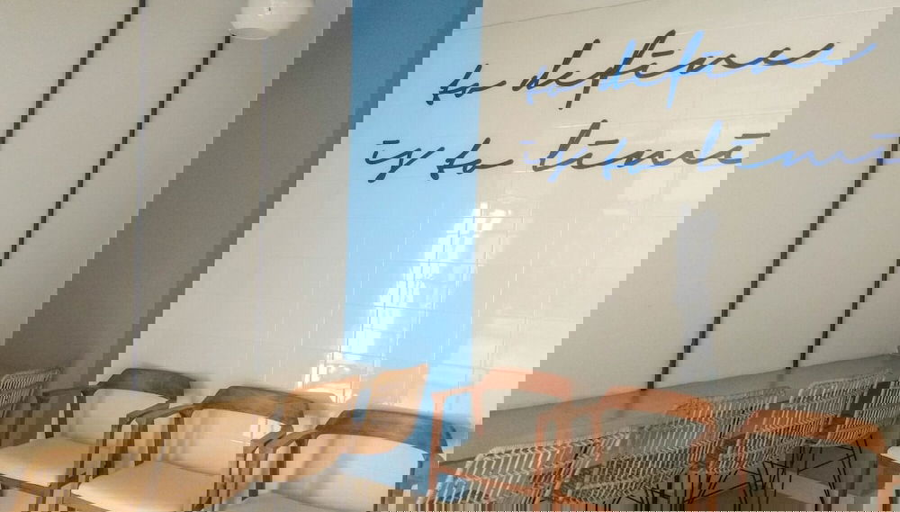 Zona de estar del vestíbulo