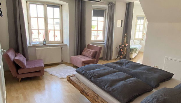 Room in Apartment - Schlummern Wie Dornröschen&rapunzel Im Schlösschen - Foto 2, Imagen principal