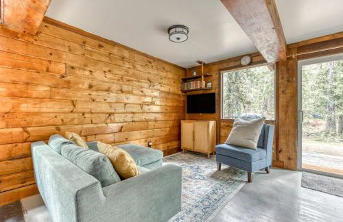 Thompson Cabin - Charming Salmon Riverfront A-Frame Oasis w/ fireplace - Foto 14