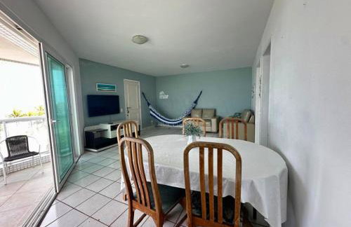 Apt com vista para o mar e churrasqueira - Foto 6