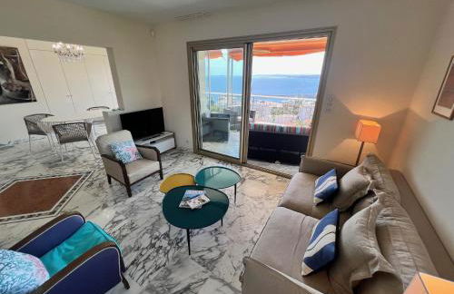 ApartHotel Riviera - TERRASSE DES AGAVES - Amazing Sea View Nice Côte d'Azur - Photo 2