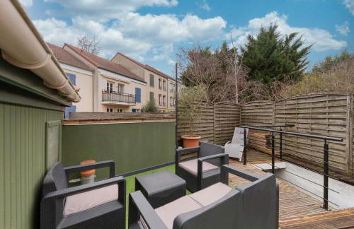 L'Évasion Design - Rooftop - 8 min Gare Orly - Foto 14