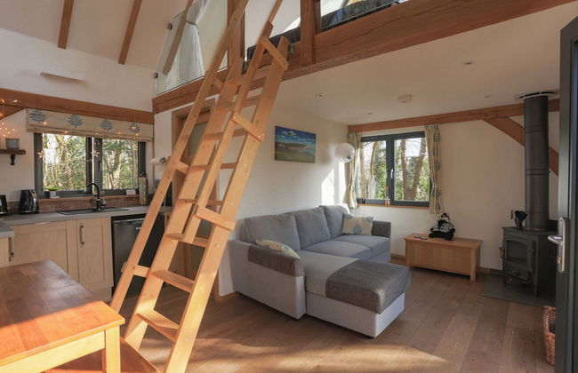 Woodland Cabin Retreat in Alfriston - hot tub - Foto 4