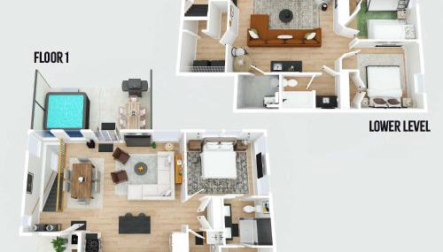 Hot Tub, 3BR for 10, Near Ark, Private Parking - Foto 4