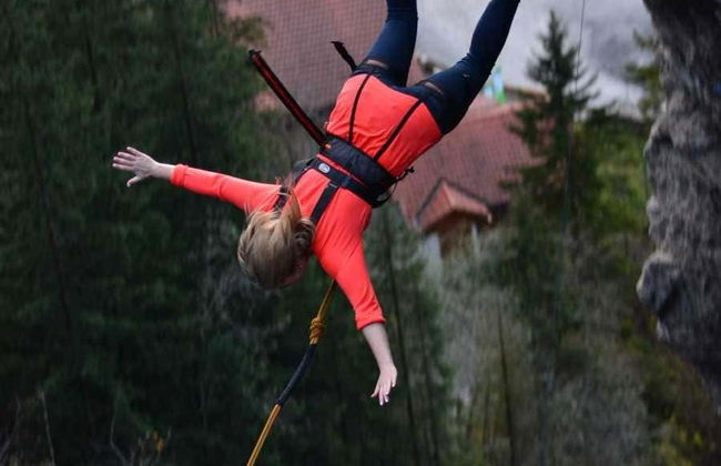 Canyon swing au Glacier Canyon - Photo 5