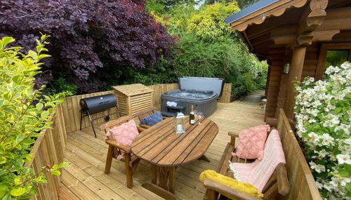 Beautiful 2 Bedroom Log Cabin With Private Hot Tub - Elm - Foto 1