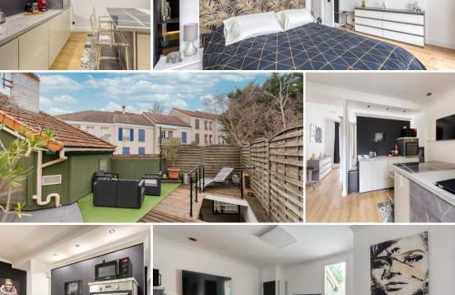 L'Évasion Design - Rooftop - 8 min Gare Orly - Foto 5