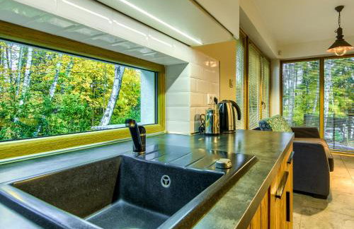 Mazursko - komfortowe apartamenty nad jeziorem, sauna, kominki na parterze - Foto 21