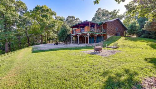 Just a Cast Away Cassville Cabin with Covered Deck - Foto 3