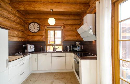 Luxus-Ferienhaus Blockhaus Chalet Nr 2 Toplage am Feldberg mit Sauna, Outdoor-Hottub, Kamin auf 1300m üM - Foto 38