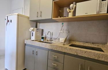 Studio para até 3 pessoas no centro de Belém, com vaga e psicina - Photo 14