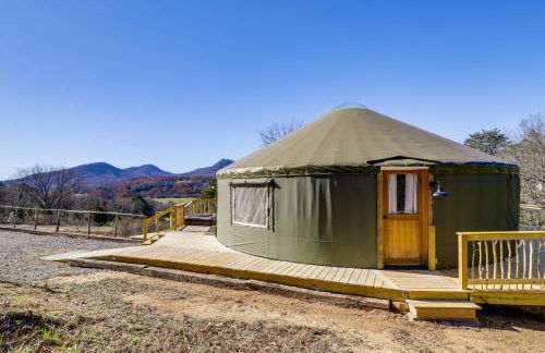 Glamping with Mountain Views! Newport Yurt Retreat! - Foto 26