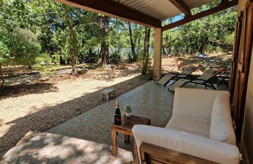 logement entier en pleine nature avec jardin terrasse tennis pétanque piscine - Foto 29