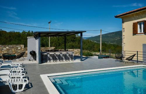 Villa Telma in Kostrčani - Haus für 8-10 Personen - Photo 9