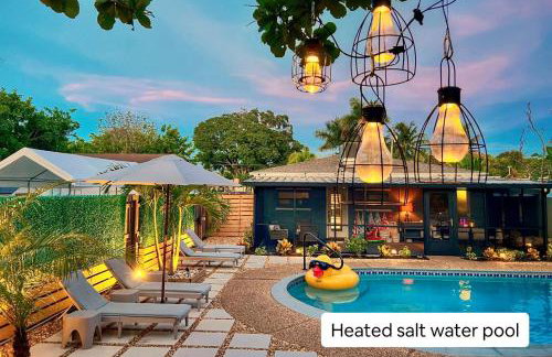 Heated Saltwater Pool Family & Pet-Friendly Oasis - Foto 4