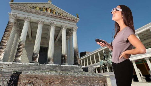 Visitez Pompéi avec des lunettes de réalité augmentée