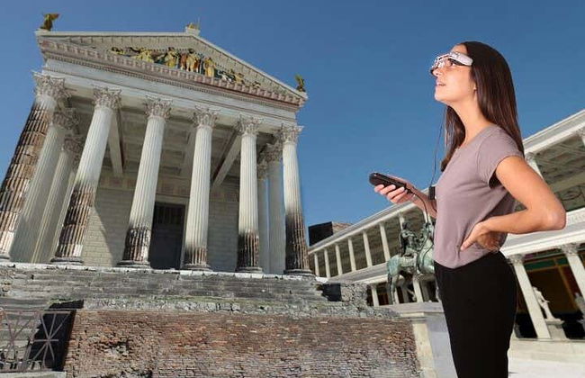 Visita di Pompei con occhiali per la realtà aumentata - Foto 2