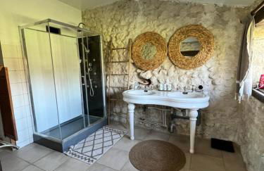 Chambre 35 m2 spacieuse calme avec piscine Sud Charente - Foto 8