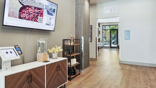 Borne des arrivées/des départs