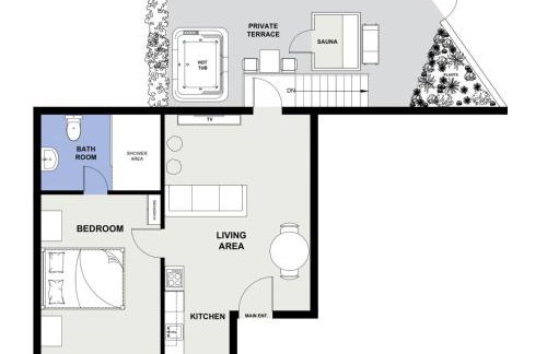 Romantic four poster Cottage private outdoor Hot Tub & Sauna at Harthill Hall plus private daily use of indoor pool and sauna 1 hour per day - Photo 20