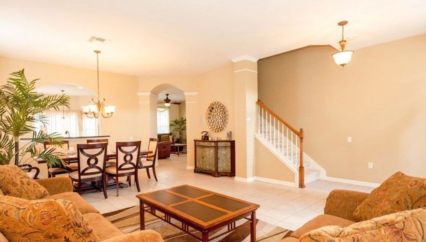 Zona de estar del vestíbulo