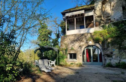 Troglo en bord de Loire, entre vignes et châteaux - Foto 2