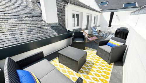 Grand appartement Cosy - Terrasse - 50m de l’océan - Foto 2