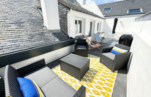 Grand appartement Cosy - Terrasse - 50m de l’océan - Foto 2