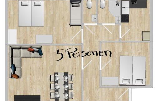 Hyggepartment Erlangen Zentrum - Foto 18