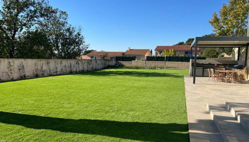 Villa QUEEN Marseille avec jardin, piscine et spa chauffé interieur - 15 couchages - Foto 5, Garden, Garden view