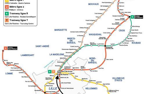 Lille Hypercentre / Gares - Superbe T2 équipé - Foto 27