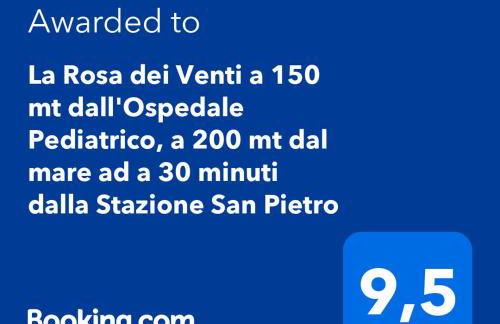 La Rosa dei Venti a 150 mt dall'Ospedale Pediatrico, a 200 mt dal mare ad a 30 minuti dalla Stazione San Pietro - Photo 36