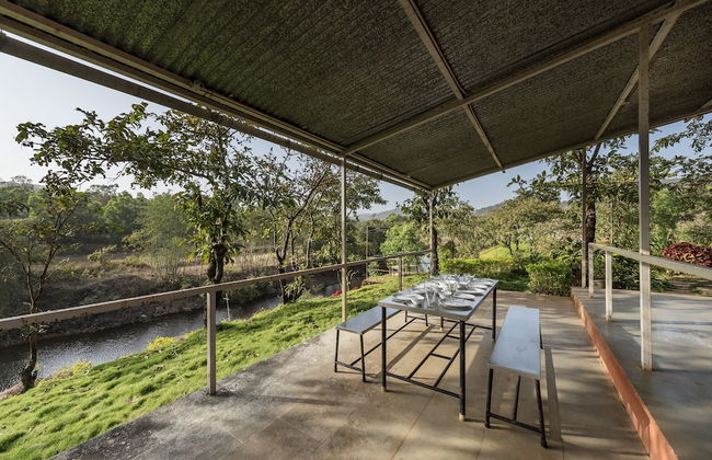 The Lazy River Cottage by cosmicstays - Foto 27