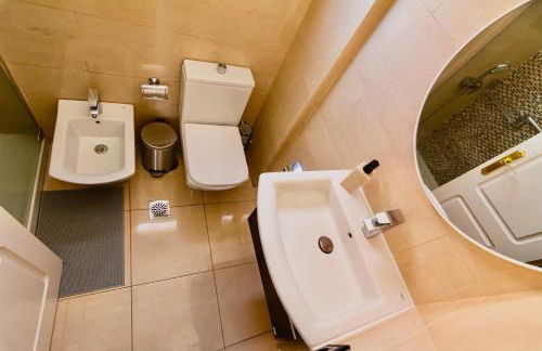 Cozy apartment with pool, parking and sea view - Foto 15