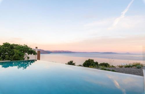 Villa Aristea with sea view, jacuzzi and infinity pool - Foto 13