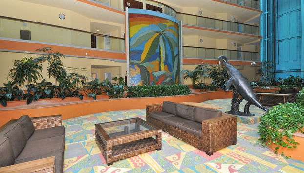 Sala de estar do lobby