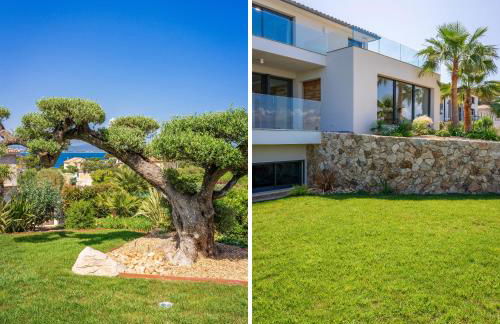 Villa Palma Giens - Vue Mer Panoramique -Piscine Chauffée Mai à Septembre- 4 chambres -Garage - Foto 31