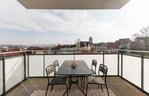 DWELLSTAY - Modernes Apartment I 55qm I 2 Zimmer I Küche I Bad I Terrasse I TV I WLAN - Foto 10