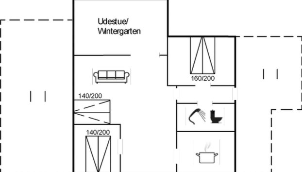 "Holmger" - 420m from the sea - Foto 2, Floorplan