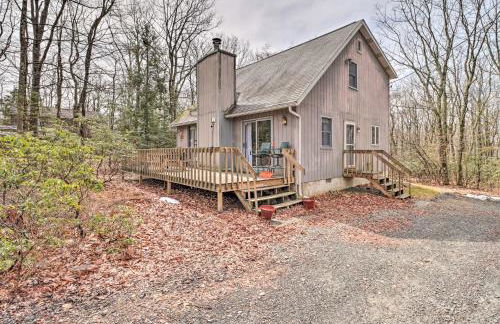 about 1 Mi to Lake Secluded Poconos Home with Decks - Photo 33