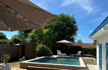 *Villa Catalpas* Landaise, rénovée avec piscine - Foto 19