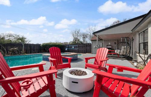 Beautiful 4BR 2B Home with pool near At&t Stadium - Foto 8