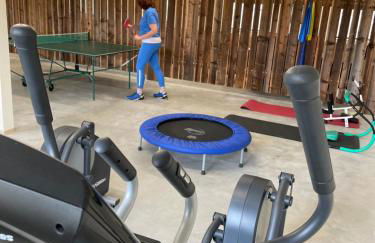 Ferienwohnung im Chaletstil Sonnenidyll 51 qm Wellness Fitness Sauna Bergrödelhof - Foto 36