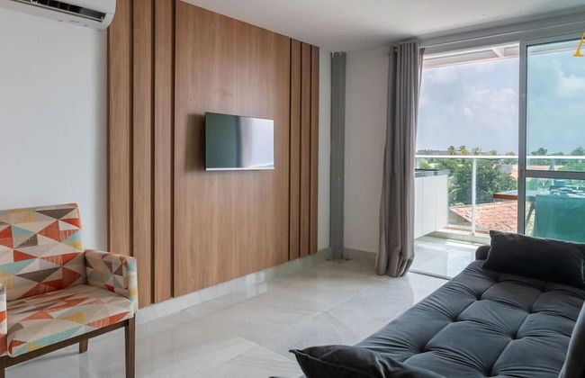 Flat moderno Praia de Serrambi BFS312 - Foto 1