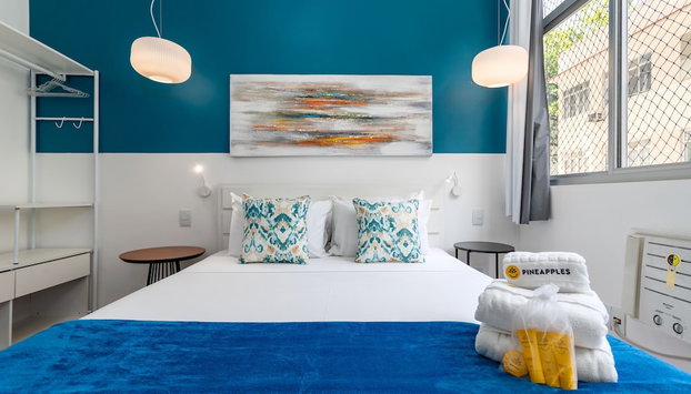 Para familias, a 10 minutos da praia de Ipanema - NS103 - Foto 4, Habitación