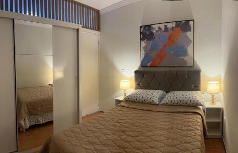 604-Kitinete Central com WiFi - Foto 9