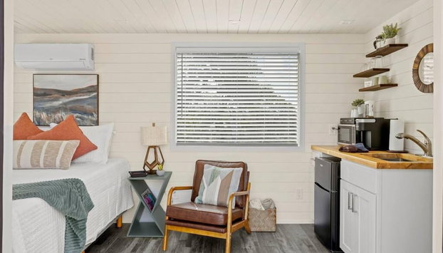 New The Sunset Luxury Container Home - Foto 3, Habitación